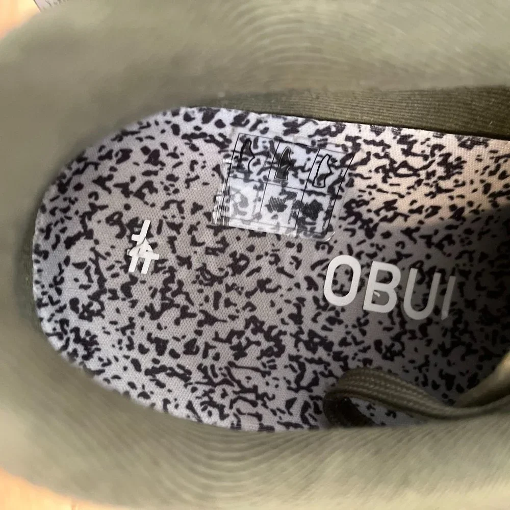 NOBULL Olive Green Knit Training Sneakers